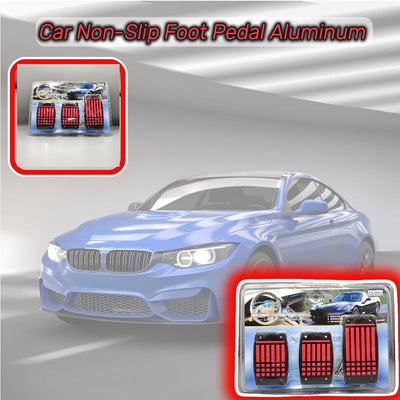 1 Pc Racing Manual Non-Slip Foot Pedal Aluminum Cover Automatic Gear Brake Accelerator Car Interior Accessories