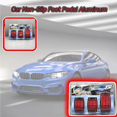 1 Pc Racing Manual Non-Slip Foot Pedal Aluminum Cover Automatic Gear Brake Accelerator Car Interior Accessories
