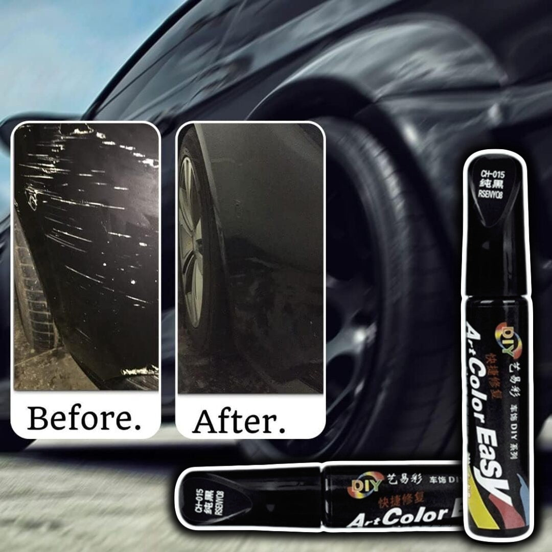 1 Pc Universal Car Scratch Remover Repairing Pen Car Touch Up Fill Paint Pen Automotive Touch Up Paint For Erase Car Scratches (Black)