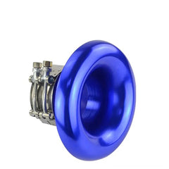 1 Pc Universal Cold Air Intake Open Turbo Aluminum Velocity Stack With Silicon Pipe For Car (Blue)