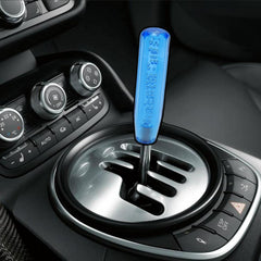 1 Pc Universal Crystal Blue Shift Gear knob in Premium Quality