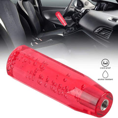 1 Pc Universal Crystal LED Light Red Shift Gear knob With Charger In Premium Quality
