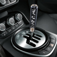 1 Pc Universal Crystal White Shift Gear knob in Premium Quality
