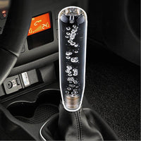 1 Pc Universal Crystal White Shift Gear knob in Premium Quality