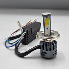 1 Pc Universal M3 mini Motorcycle - Bike Headlight LED 35W With 3 Color