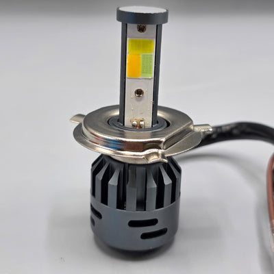 1 Pc Universal M3 mini Motorcycle - Bike Headlight LED 35W With 3 Color