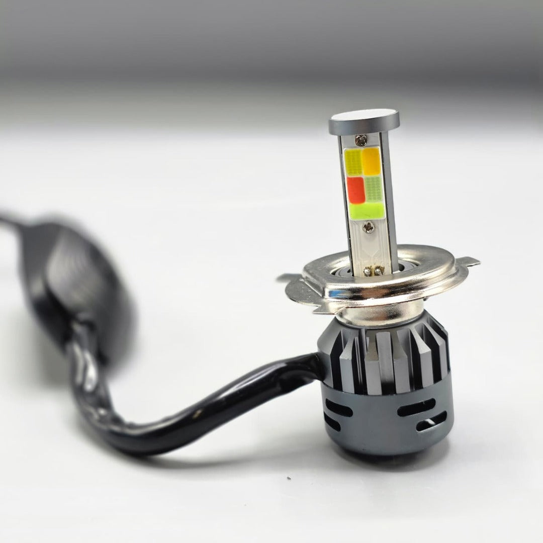 1 Pc Universal M5 mini Motorcycle - Bike Headlight LED 40W With 5 Color