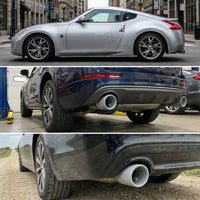 1 Pc Universal White Coated Car Exhaust Tip In Premium Quality (Small)