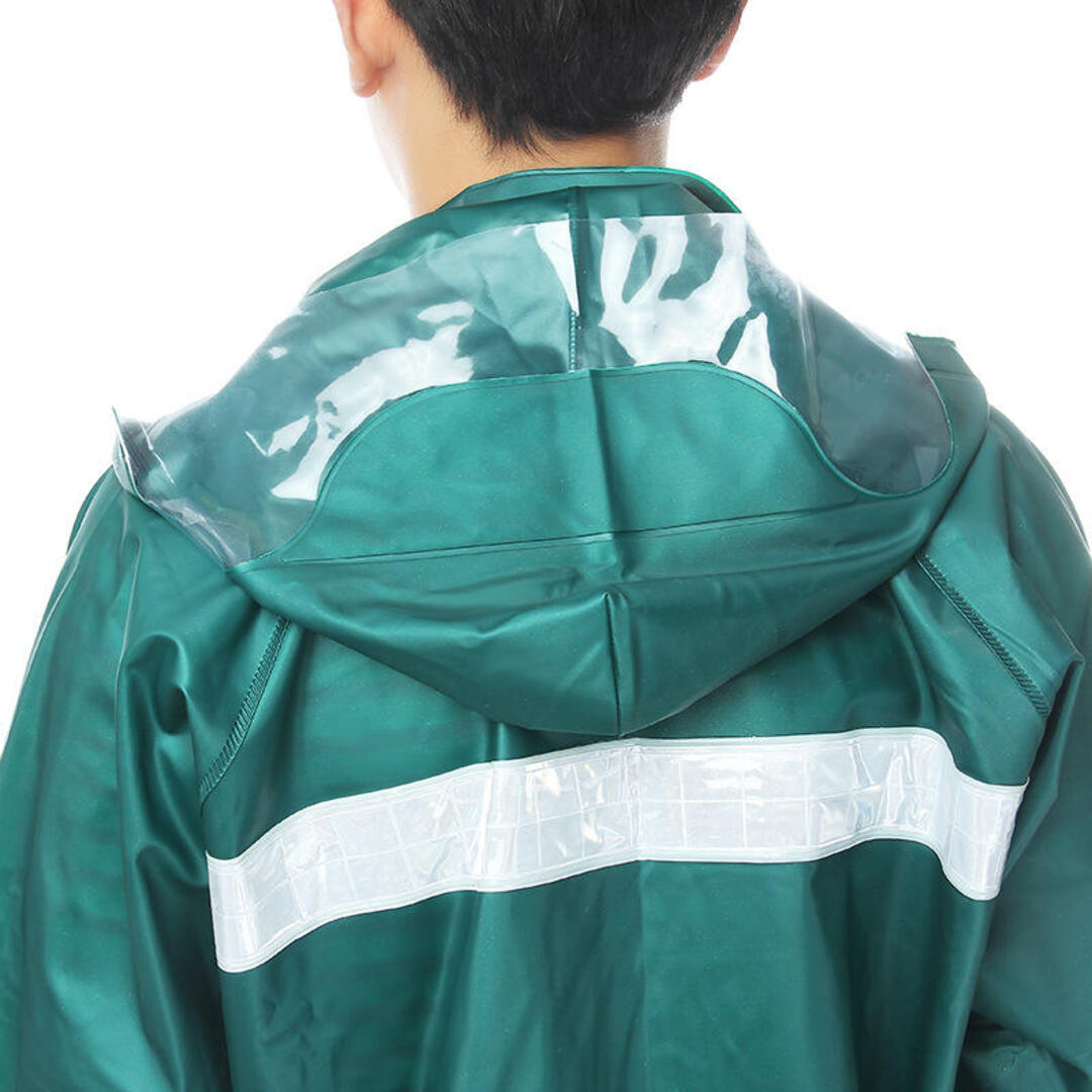 Bundle of Rain Suit & Rain Shoes Waterproof Shoes Cover with Rain Suit