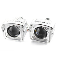 LIUHAWK Bi Xenon Projector White DRL Cut Style 55 Watt SMD Complete Set