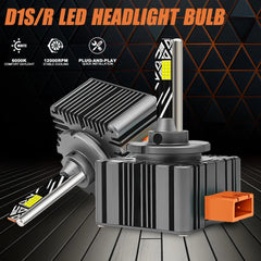 2 Pc Set GMKA D Series D1S LED Headlight Bulb 85W Replace HID Xenon White Conversion Kit