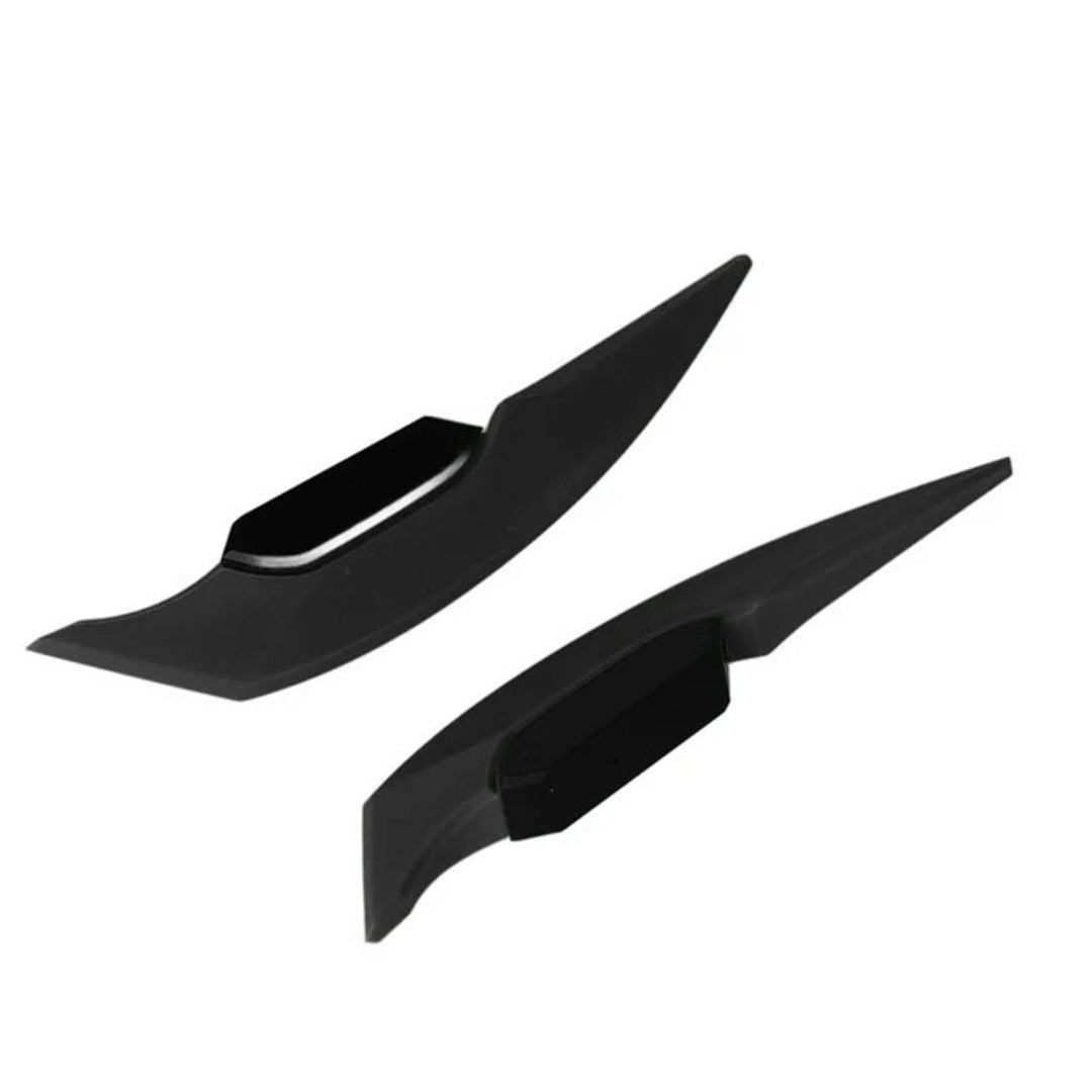 2 Pc Set Universal Motorcycle Winglet Aerodynamic Spoiler Wing with Adhesive Motorbike Decoration Equipment