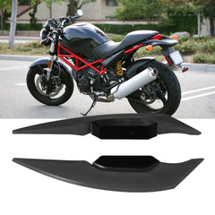 2 Pc Set Universal Motorcycle Winglet Aerodynamic Spoiler Wing with Adhesive Motorbike Decoration Equipment