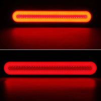 2 Pcs 3in1 LED Tail Light DRL Running Light Rear Brake Lamp Turn Signal Lamp