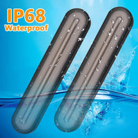 2 Pcs 3in1 LED Tail Light DRL Running Light Rear Brake Lamp Turn Signal Lamp