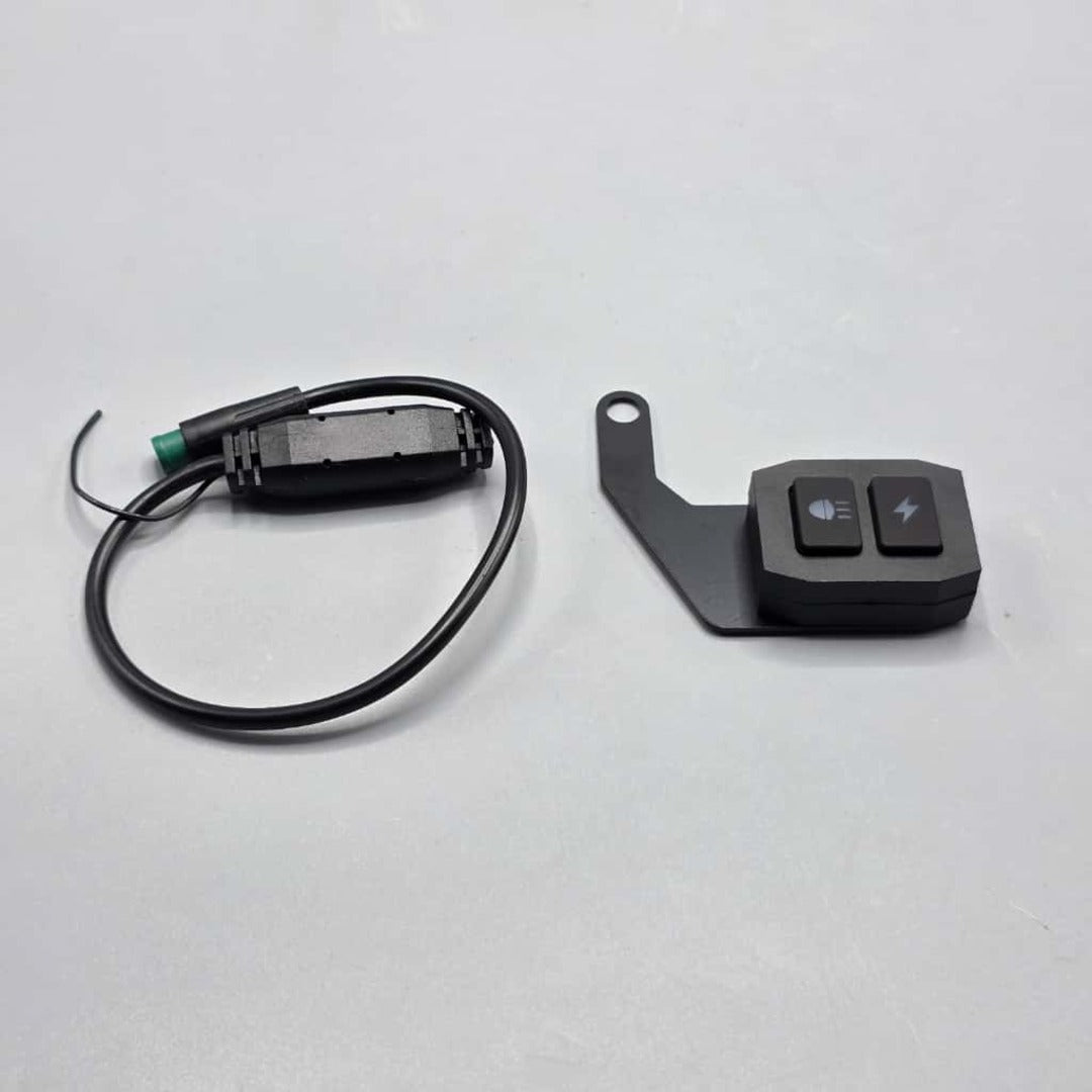 2 Pcs Set MOTO LED Premium Series 4 Lens Led Light With DRL And On/Off Relay Wiring For Motorcycle And Cars