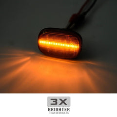 2 Pcs Set Cultus New Audi Style Side Fender Indicator in Smoke Color