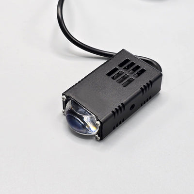 2 Pcs Set TFMOTO Ultra Slim High Power Devil Eye 30W Landscape Style Grill LED Fog Light for Car