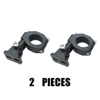 2 Pcs Set Universal Bike LED Clamps Mounting Bracket Lights Extension Mount For Bike