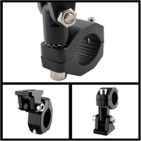 2 Pcs Set Universal Bike LED Clamps Mounting Bracket Lights Extension Mount For Bike