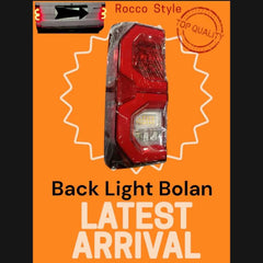 2 Pcs Set Universal Bolan Lava Back Light Revo Style in Premium Quality