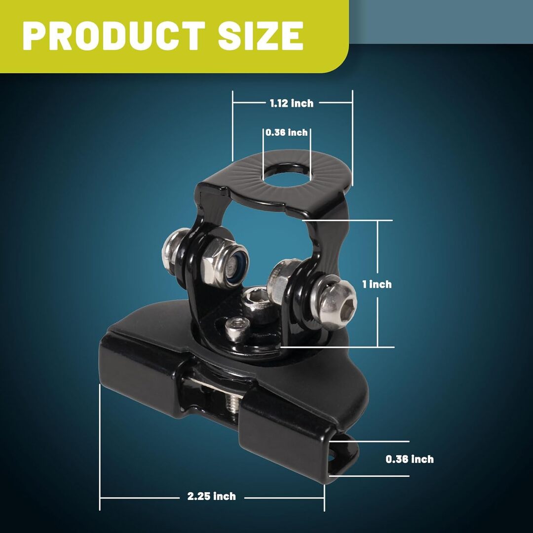 2 Pcs Set Universal Car Light Bar Bonnet Bracket Stainless Steel Mounting Bracket Holder Stand Adjustable