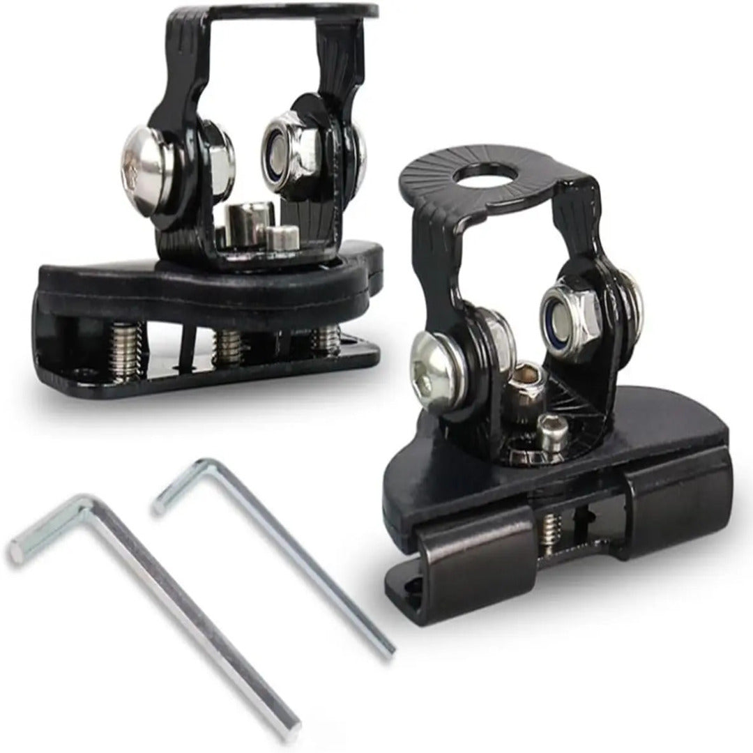 2 Pcs Set Universal Car Light Bar Bonnet Bracket Stainless Steel Mounting Bracket Holder Stand Adjustable