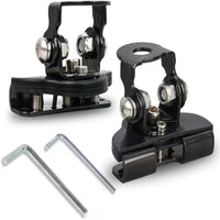 2 Pcs Set Universal Car Light Bar Bonnet Bracket Stainless Steel Mounting Bracket Holder Stand Adjustable