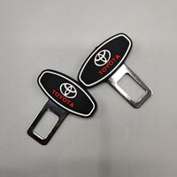 2 Pcs Set Universal Car Toyota Custom Seat Belt Warning Canceler Clips