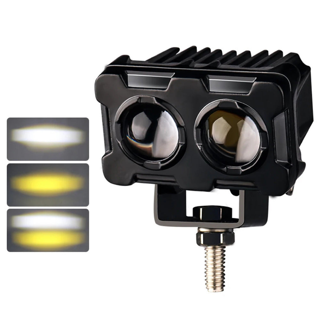 2 SMD Metal Body Bar Fog Light For Universal Bikes & Cars 1 Pcs