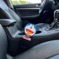 2 Pcs Set Universal Car Custom Seat Belt Warning Canceler Clips Doremon Style