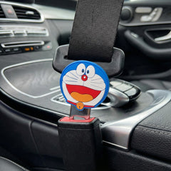 2 Pcs Set Universal Car Custom Seat Belt Warning Canceler Clips Doremon Style
