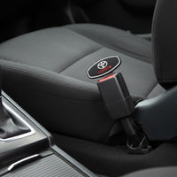 2 Pcs Set Universal Car Toyota Custom Seat Belt Warning Canceler Clips