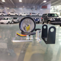 1 Pc Universal HJG Mini Projector Fog Light S80 Lite With Dual Color White/Yellow