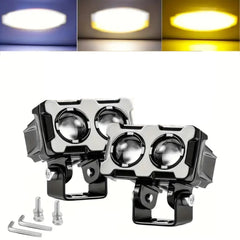 2 SMD Metal Body Bar Fog Light For Universal Bikes & Cars 1 Pcs