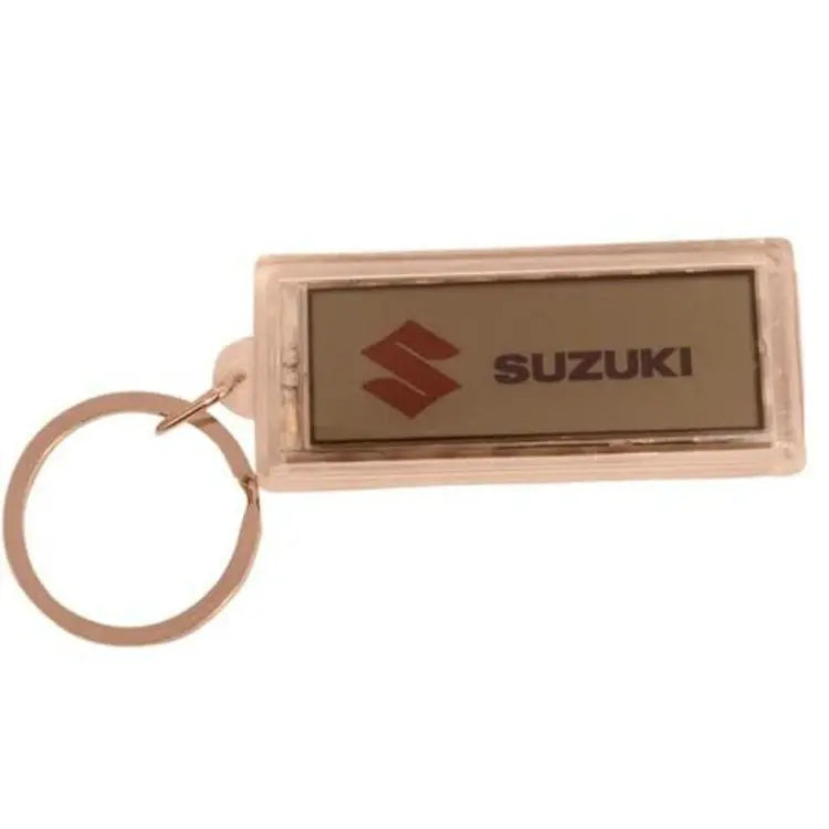 Solar Power Flashing Light Key chain No Battery Required