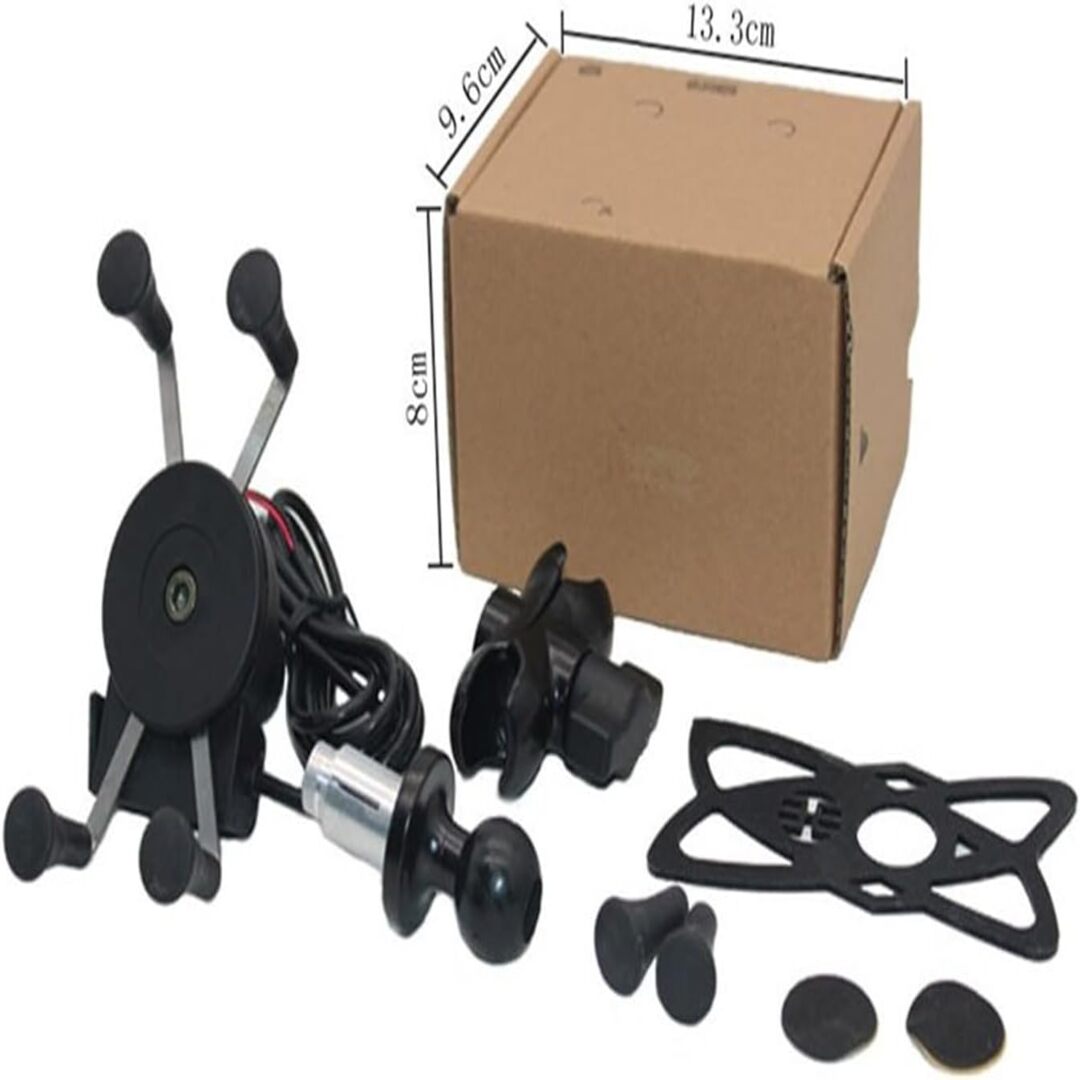 360 Degree Bike Mobile Holder with Charger (Fast Charging)