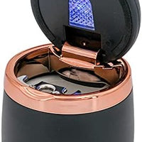 Universal Car Mini Ashtray with Cover Lighting Multi-Functional Led For Office, Home And Car