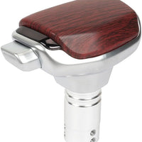 Universal Wooden Touch Shift Gear Knob Car Shifter Lever Most Manual Automotive Vehicles(Brown)