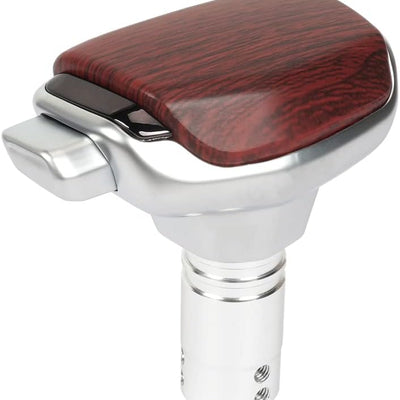 Universal Wooden Touch Shift Gear Knob Car Shifter Lever Most Manual Automotive Vehicles(Brown)