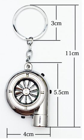 Deisel Turbo Key Chain D-11 Car 3 in 1 Turbo Key Chain With USB Rechargeable Option Key Ring ...