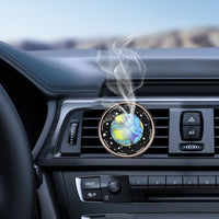 1 Pc Universal Car Ac Vents Car Fluorescent Galaxy Perfume Asteroid Scented Ornaments Rotating Perfume For Car