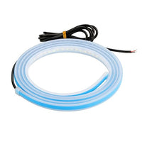 Car Hood LED Light Strip 4 Feet Flexible Strip LED Daytime Running Lights for Bonnet
