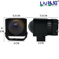 2 Pcs Set Universal HJG WD04 Model Ultra Bright 90W Led Mini Laser Cannon Fog Light