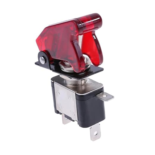 Car Replacement LED Airplane Style Switch DC 12V ON/OFF Switch LED Lig ...