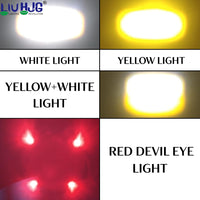2 Pcs Set Universal HJG WD04 Model Ultra Bright 90W Led Mini Laser Cannon Fog Light