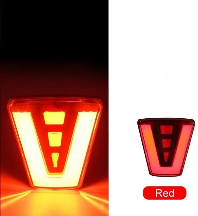 Universal 3rd Brake Lamp F1 Style Slim Red Lava Tail Light 1 Pcs