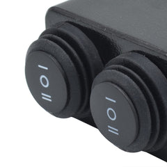 Universal Motorcycle Metal Switch Waterproof Double Point Switch for Bike Headlight High Low Beam 1 Pc