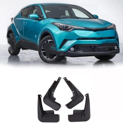 Toyota CHR Custom Fit Front Rear Mud Flaps In Premium Quality