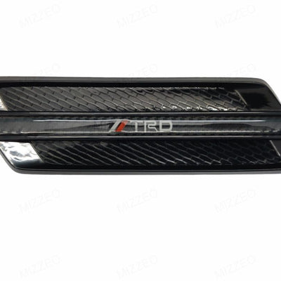 2 Pcs Set Universal Car Side Fender Air Vent Trim